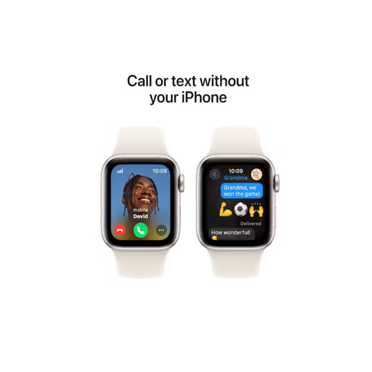 Apple Watch SE GPS 40mm Gold Aluminium Case With Starlight Sport Band - Refurbished Grade C