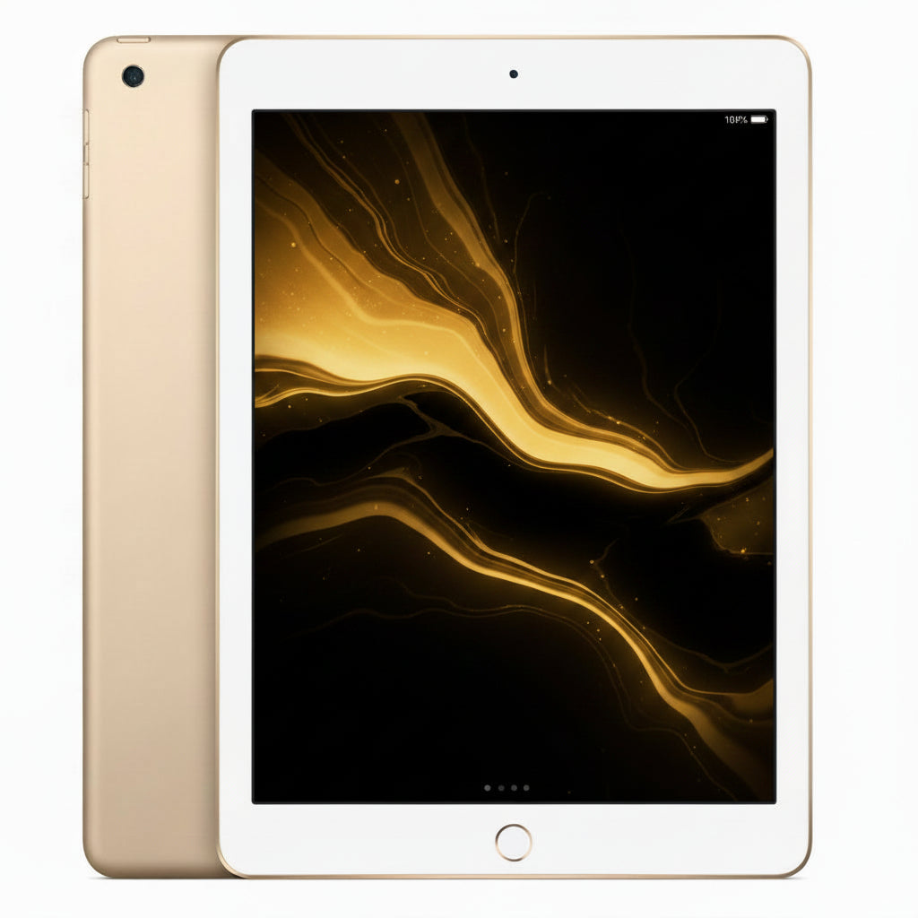 Apple iPad 5th Generation  9.7 inch Wi-Fi + Cellular  Tablet - 32GB, 128GB - Silver, Gold, Space Gray - Acceptable - Refurbished