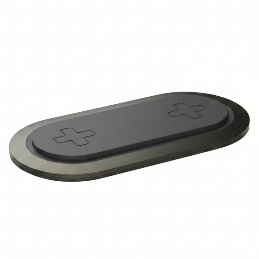 SPROUT 15W Dual Wireless Charging Pad – Black - Fast Qi Charger for Two Devices - Good - Refurbished