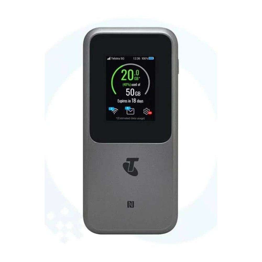 Telstra 5G Hotspot Grey – Portable WiFi Router for Fast Connectivity ...