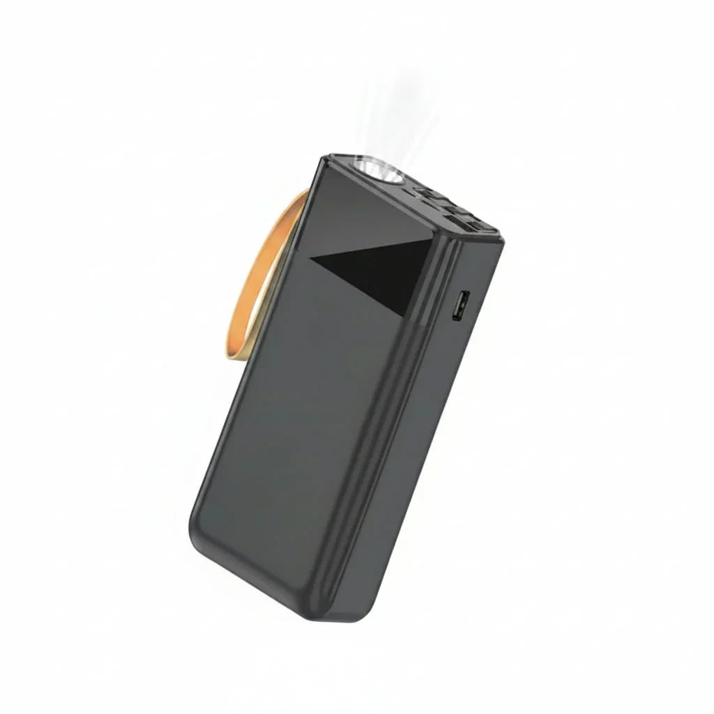 Trion Power Bank 30000mAh 100W Black – High-Capacity Charger - Pristine - Refurbished Trion