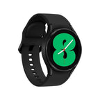 Watch 4 LTE black smartwatch on plain background