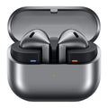 True wireless earbuds in a charging case on a white background