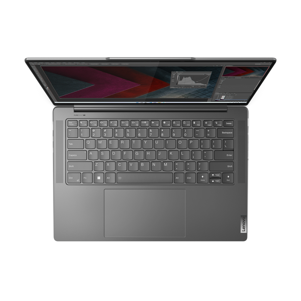 Lenovo Yoga Pro 7 14.5" 3K Display Laptop 13th gen Intel Core i7, Nvidia RTX 3050, 16GB RAM 512GB SSD, Windows 11 Home - Storm Grey