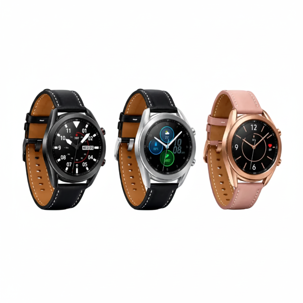 Samsung Galaxy Watch3 - Bluetooth - 41mm, 45mm - Mystic Black,  Mystic Silver & Mystic Bronze Samsung