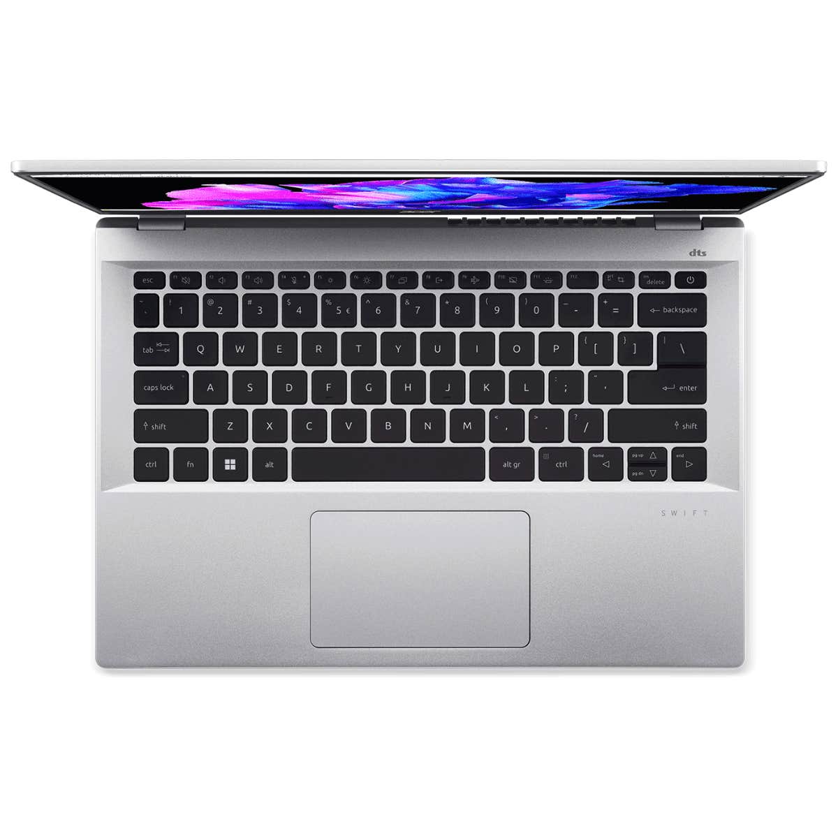 Acer Swift GO 14" Touch Screen Laptop Windows 11 Home 13th gen Intel Core i5 16GB RAM, 256GB SSD - Pure Silver