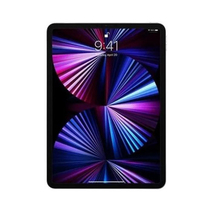 Apple iPad Pro 3rd Gen Cellular 11-inch – 128GB, Silver (Model A2459) - Excellent - Refurbished