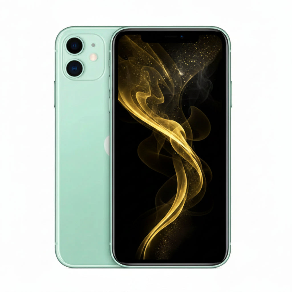 Apple iPhone 11 Smartphone - 64GB, 128GB, 256GB - Purple, Yellow, Green, Black, White,(PRODUCT)RED - Acceptable - Refurbished Apple