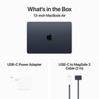 Apple MacBook Air 13-inch with M3 Chip, 8-Core CPU 10-Core GPU 8GB RAM 512GB SSD - Midnight Black AU Version ( Open Never Used )