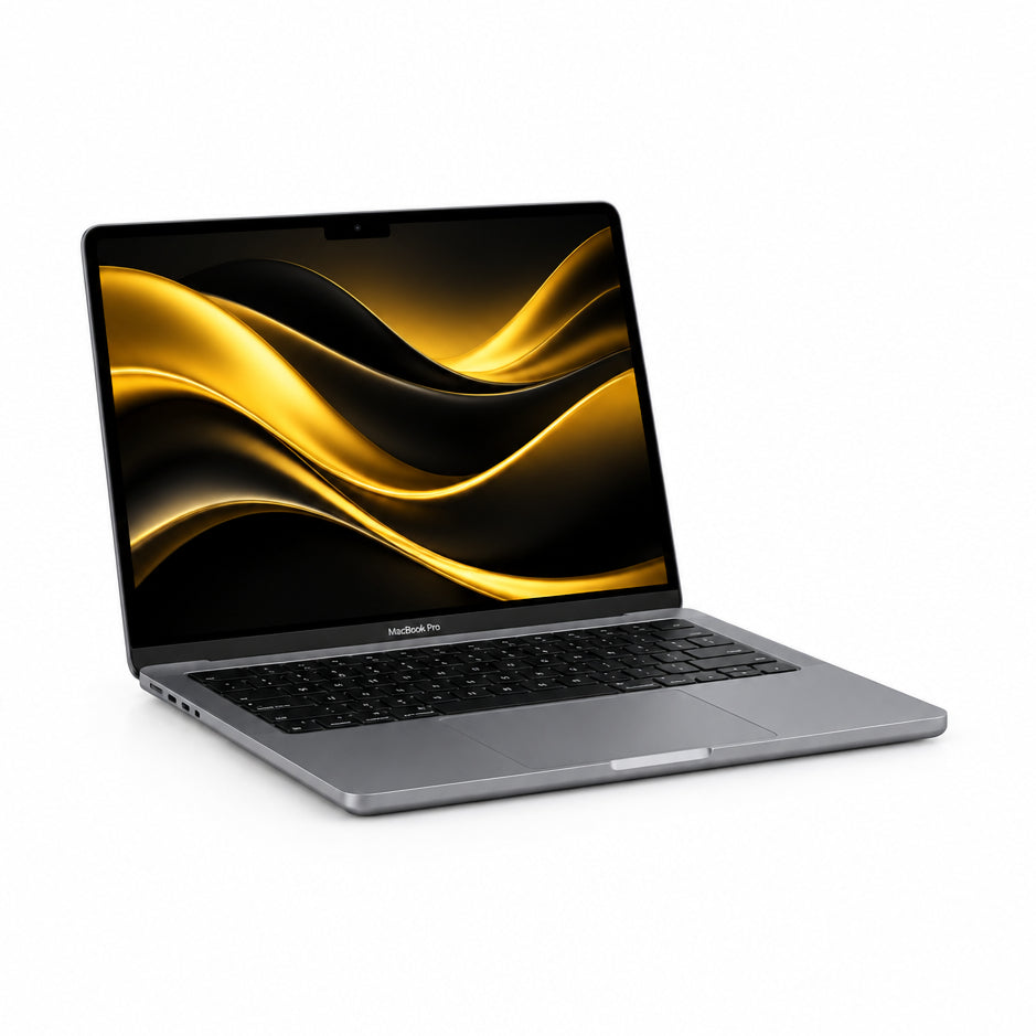 Apple MacBook Pro 14-Inch M1 Pro (2021) 10-Core CPU 16-Core GPU 16GB/32GB RAM 512GB, 1TB, 2TB, 4TB, 8TB SSD Silver, Space Gray with 80% Battery - Pristine - Refurbished