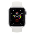 Refurbished Apple Watch Series 5 44mm Silver front view