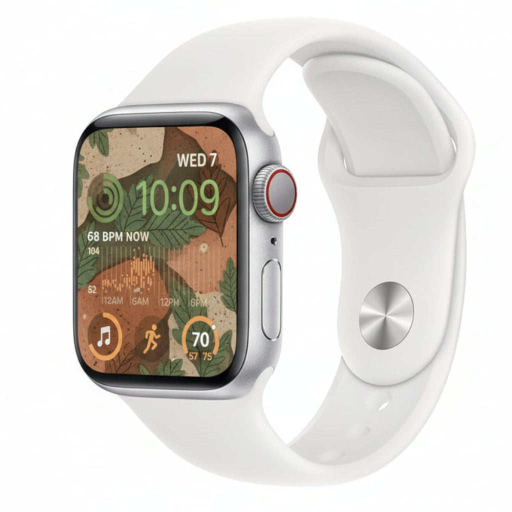 Apple Watch SE 2nd Gen 44mm Starlight Aluminum Case & Sport Band (GPS + Cellular) APPLE