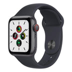 Apple Watch SE 40mm Aluminium Case GPS + Cellular With Midnight Sport Band - Refurbished Grade B