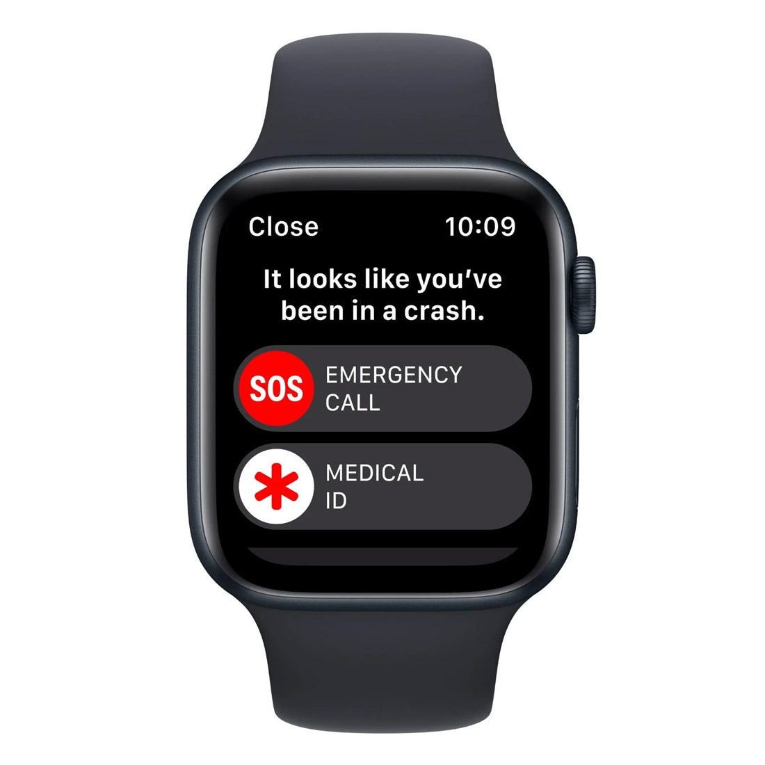 Apple Watch SE (2nd Gen) 44mm GPS + Cellular Midnight Aluminium Case with Midnight Sport Band - (Refurbished Grade-B)