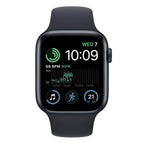 Apple Watch SE (2nd Gen) 44mm GPS + Cellular Midnight Aluminium Case with Midnight Sport Band - (Refurbished Grade-B)