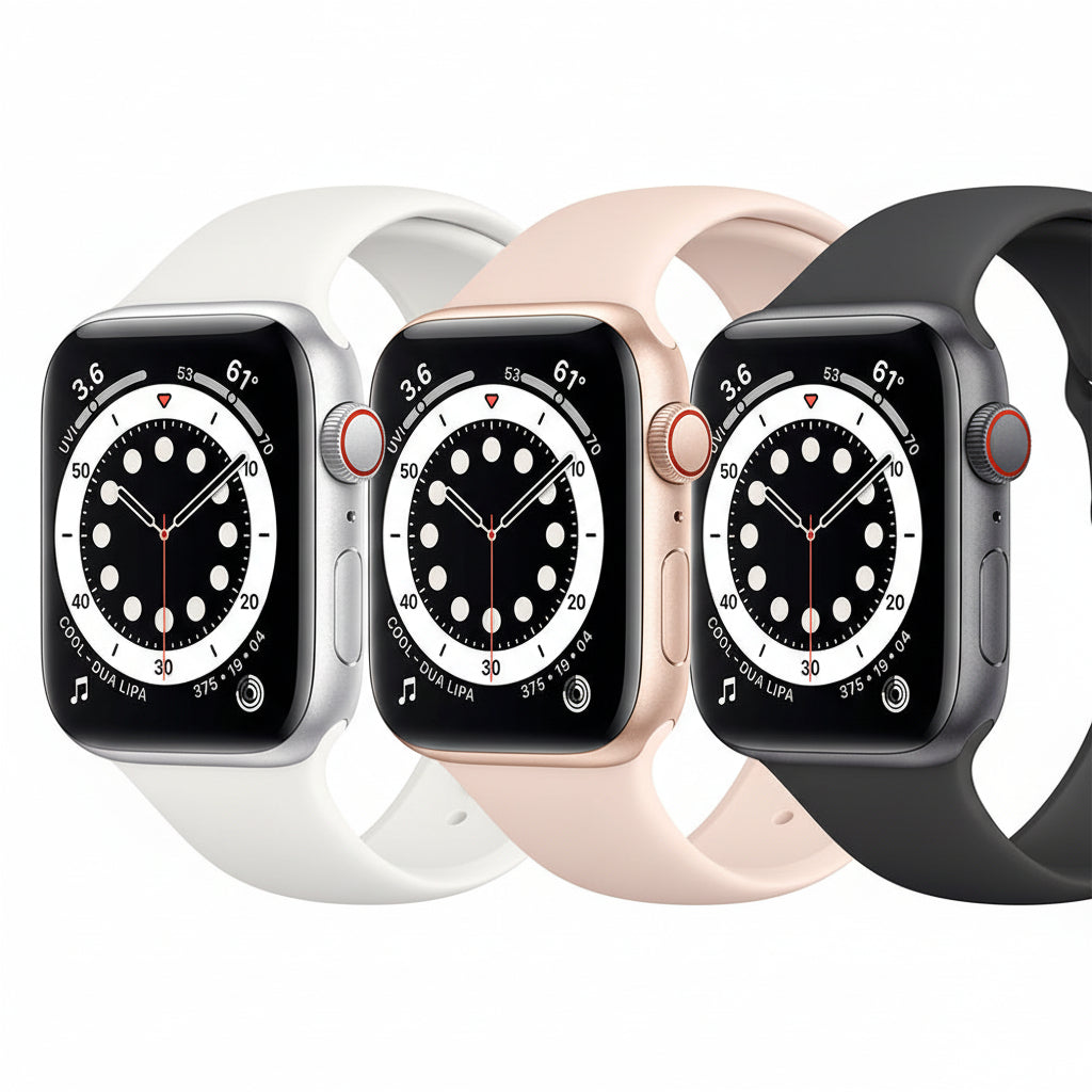 Apple Watch SE 1st Gen 2020 GPS , 40mm, 44mm aluminum case in Silver, Space Grey, Gold - Acceptable - Refurbished Apple