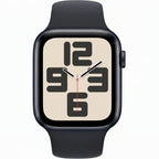 Apple Watch SE GPS + Cellular 44mm Sport Band Aluminum Case – Midnight (M/L) (AU Version) - Box Damaged