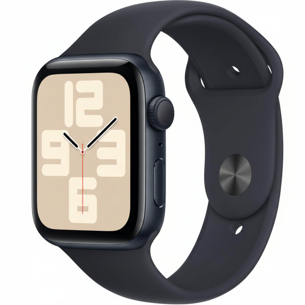 Apple Watch SE GPS + Cellular 44mm Sport Band Aluminum Case – Midnight (M/L) (AU Version) - Box Damaged