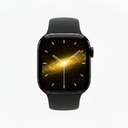 Apple watch Series 10 46MM GPS + Cellular - Aluminum Case Jet Black - Black Sport Band Apple