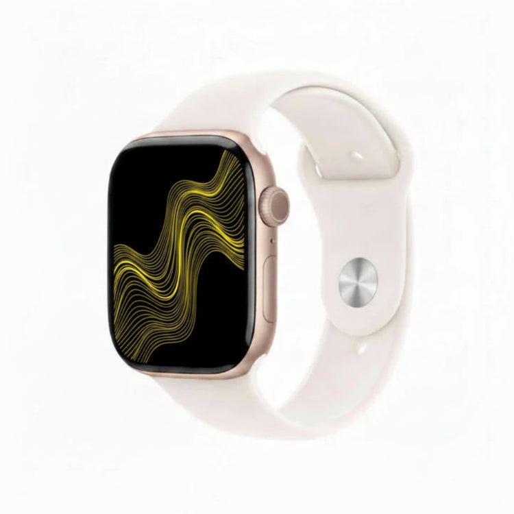 Apple Watch Series 11 46mm, 42mm GPS Aluminium Case - Jet Black, Space Grey, Silver, Rose Gold with Sports Generic Band Smartwatch Acceptable - Refurbished Apple