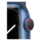 Apple Watch Series 7 41mm Aluminium Case With Sport Band GPS + Cellular - Blue - AU Version