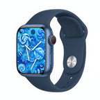 Apple Watch Series 7 45MM GPS + Cellular - Aluminum Case Blue - Sport band Abyss Blue (Copy) APPLE
