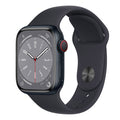 Apple Watch Series 8 GPS + Cellular 45mm Midnight Aluminum Case - Refurbished (Grade-B )