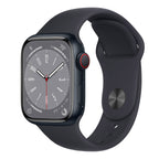 Apple Watch Series 8 41mm Aluminum Case GPS + Cellular - Midnight - Excellent Refurbished  - AU Version Apple