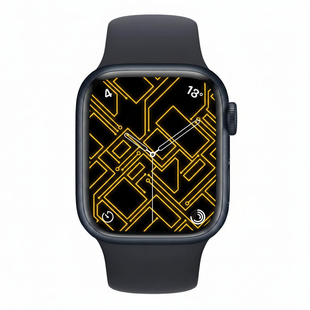 Apple Watch Series 9 41MM GPS + Cellular - Aluminum Case Midnight (Copy) Apple