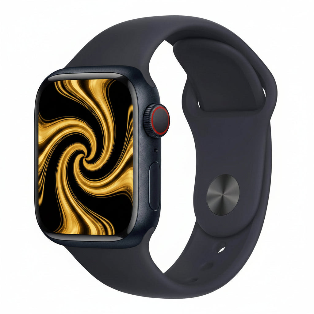 Apple Watch Series 9 41MM GPS + Cellular - Aluminum Case Midnight (Copy) Apple