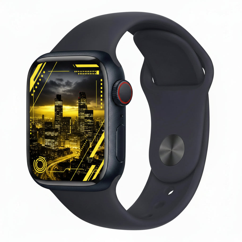 Apple Watch Series 9 41MM GPS + Cellular - Aluminum Case Midnight (Copy) Apple