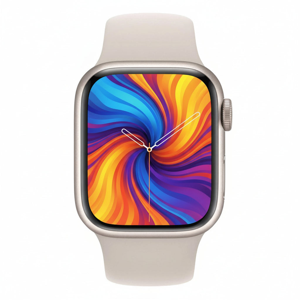 Apple Watch Series 9 45mm GPS + Cellular Starlight Aluminium Case w/ Starlight Sport Band (M/L) - Excellent - Refurbidhed (Copy) Apple