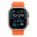 Apple Watch Ultra 2 49mm Titanium Case GPS + Cellular Orange Ocean Band ( Open Never Used ) Apple