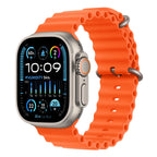 Apple Watch Ultra 2 49mm Titanium Case GPS + Cellular Orange Ocean Band ( Open Never Used ) Apple