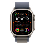 Apple Watch Ultra 2 49mm GPS + Cellular Titanium Case w/ Blue Alpine Loop Medium - AU Version