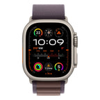 Apple Watch Ultra 2 49mm GPS + Cellular Titanium Case w/ Indigo Alpine Loop Medium - Open Never Used (AU Version) (Copy) Apple