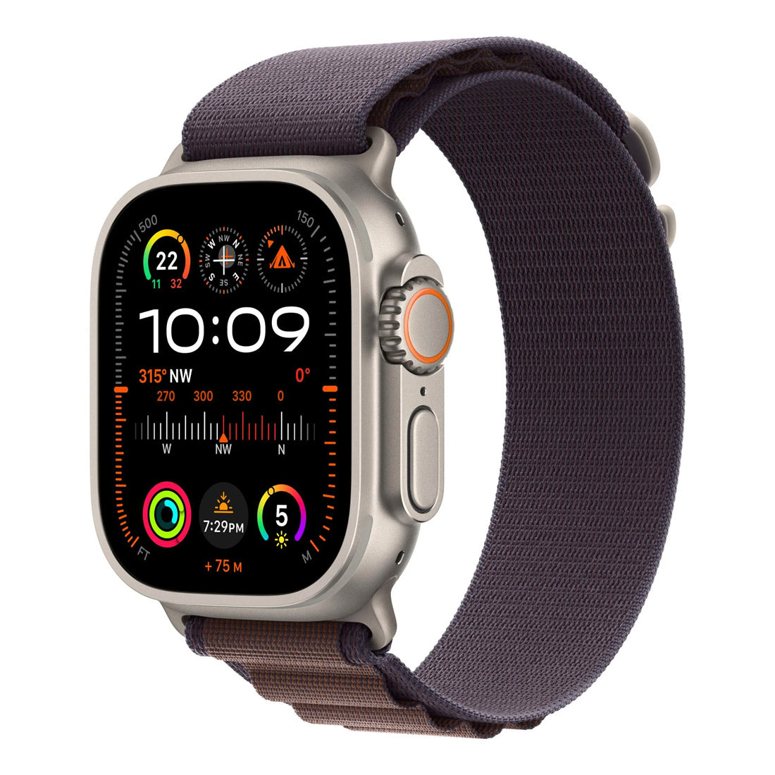 Apple Watch Ultra 2 49mm GPS + Cellular Titanium Case w/ Indigo Alpine Loop Medium - Open Never Used (AU Version) (Copy) Apple