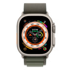 Apple Watch Ultra 49mm Titanium Case GPS + Cellular with Green Alpine Loop - Refurbished (Grade-A) (Copy) Apple