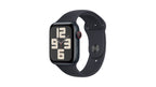Apple Watch SE 44mm Midnight Aluminium Case with Midnight Sport Band M/L - GPS + Cellular (Open Never Used)