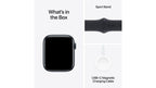 Apple Watch SE 44mm Midnight Aluminium Case with Midnight Sport Band M/L - GPS + Cellular (Open Never Used)