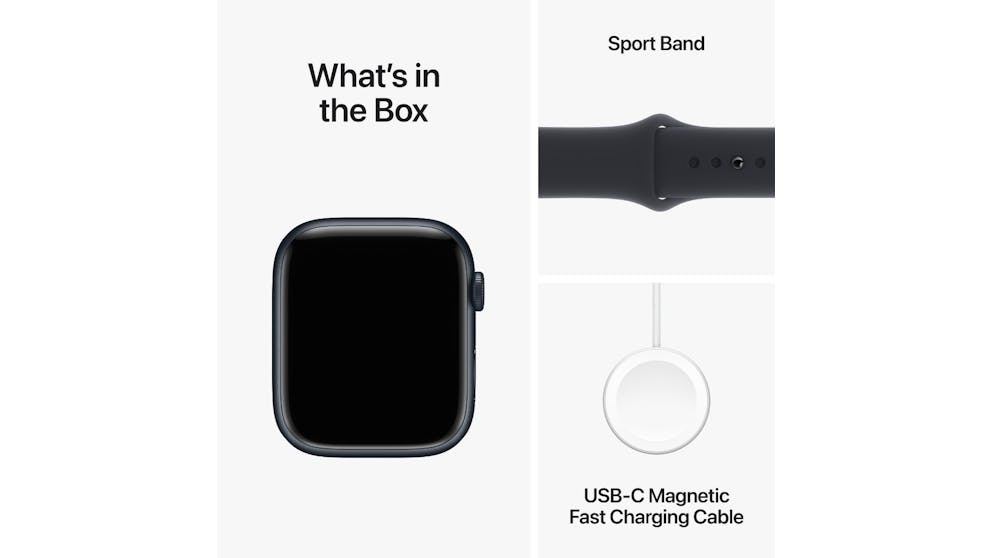 Apple Watch Series 9 41mm (GPS + Cellular) Midnight Aluminium Case (Refurbished - Grade A)