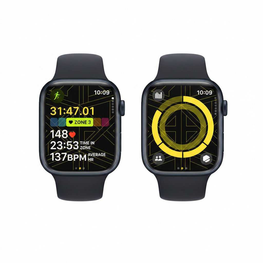 Apple Watch Series 9 41MM GPS + Cellular - Aluminum Case Midnight (Copy) Apple