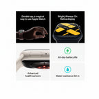 Apple Watch Series 9 41MM GPS + Cellular - Aluminum Case Midnight (Copy) Apple