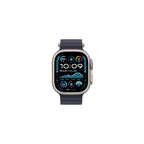 Apple Watch Ultra 2 GPS + Cellular 49mm - Natural Titanium Case with Navy Ocean Band - AU Version