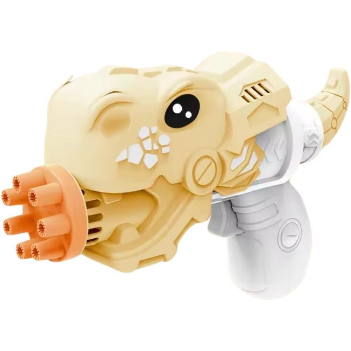 Automatic Bubble Maker for Kids - Indoor and Outdoor Party Toy (Dinosaur Bubble Gun)