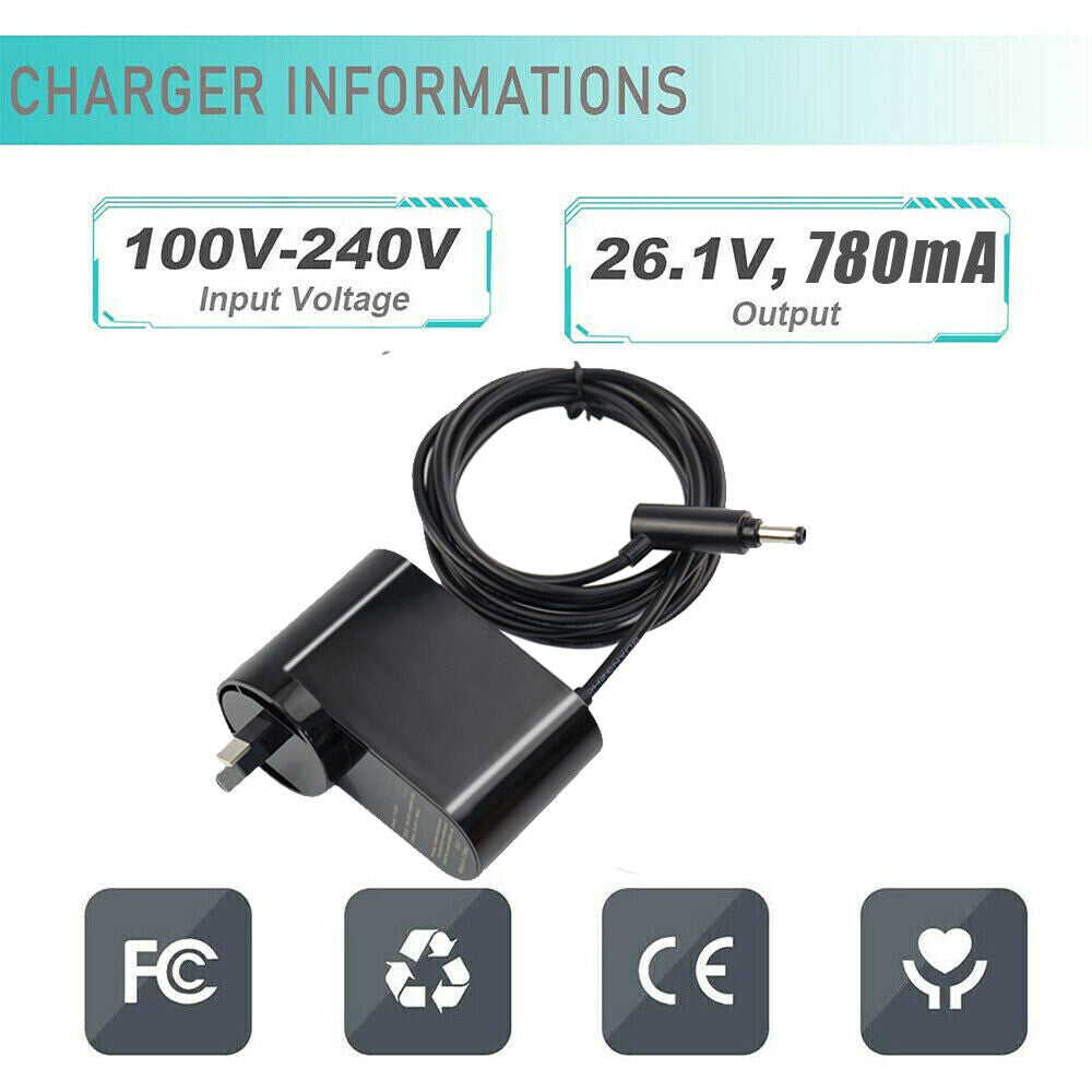 Charger for Dyson V6 V7 and V8 Cordless Vacuum Cleaners