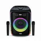BlueAnt X5i Portable 120W Speaker with Two Wireless Microphones - Black - Pristine - Refurbished BlueAnt