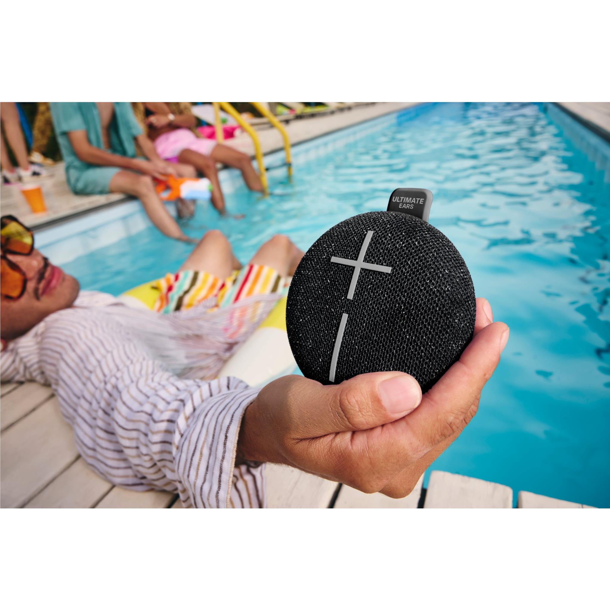 Ultimate Ears MINIROLL Portable Bluetooth Speaker - Black (Au Version) - Box Damage