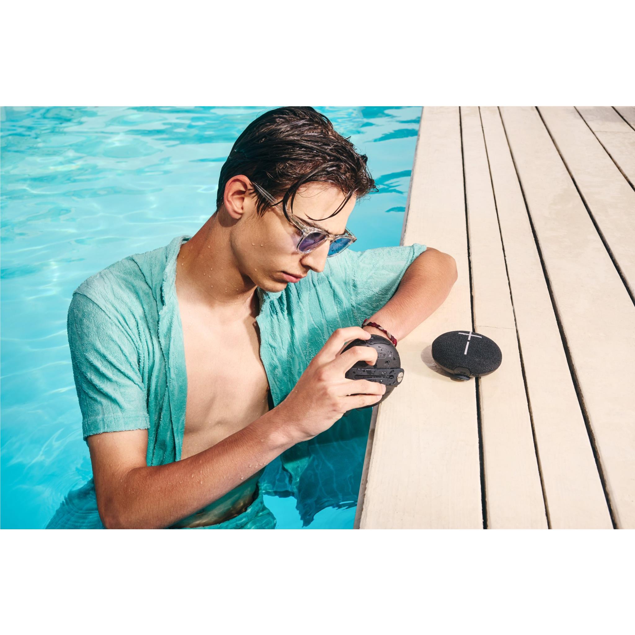 Ultimate Ears MINIROLL Portable Bluetooth Speaker - Black (Au Version) - Box Damage