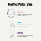 Bose Ultra Open Earbuds - White Smoke